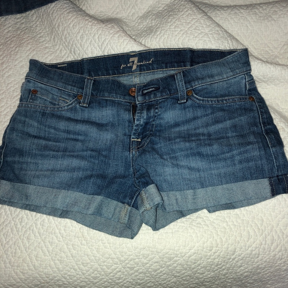7 jeans shorts